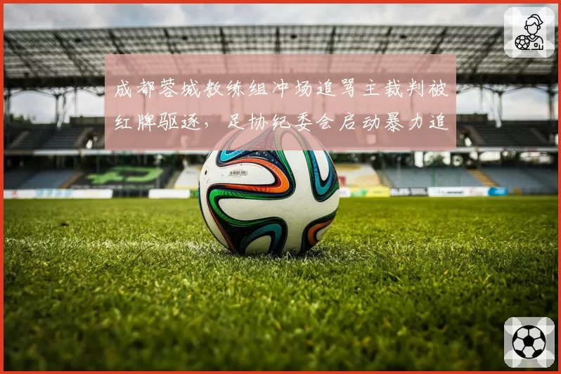 成都蓉城教练组冲场追骂主裁判被红牌驱逐,足协纪委会启动暴力追罚程序